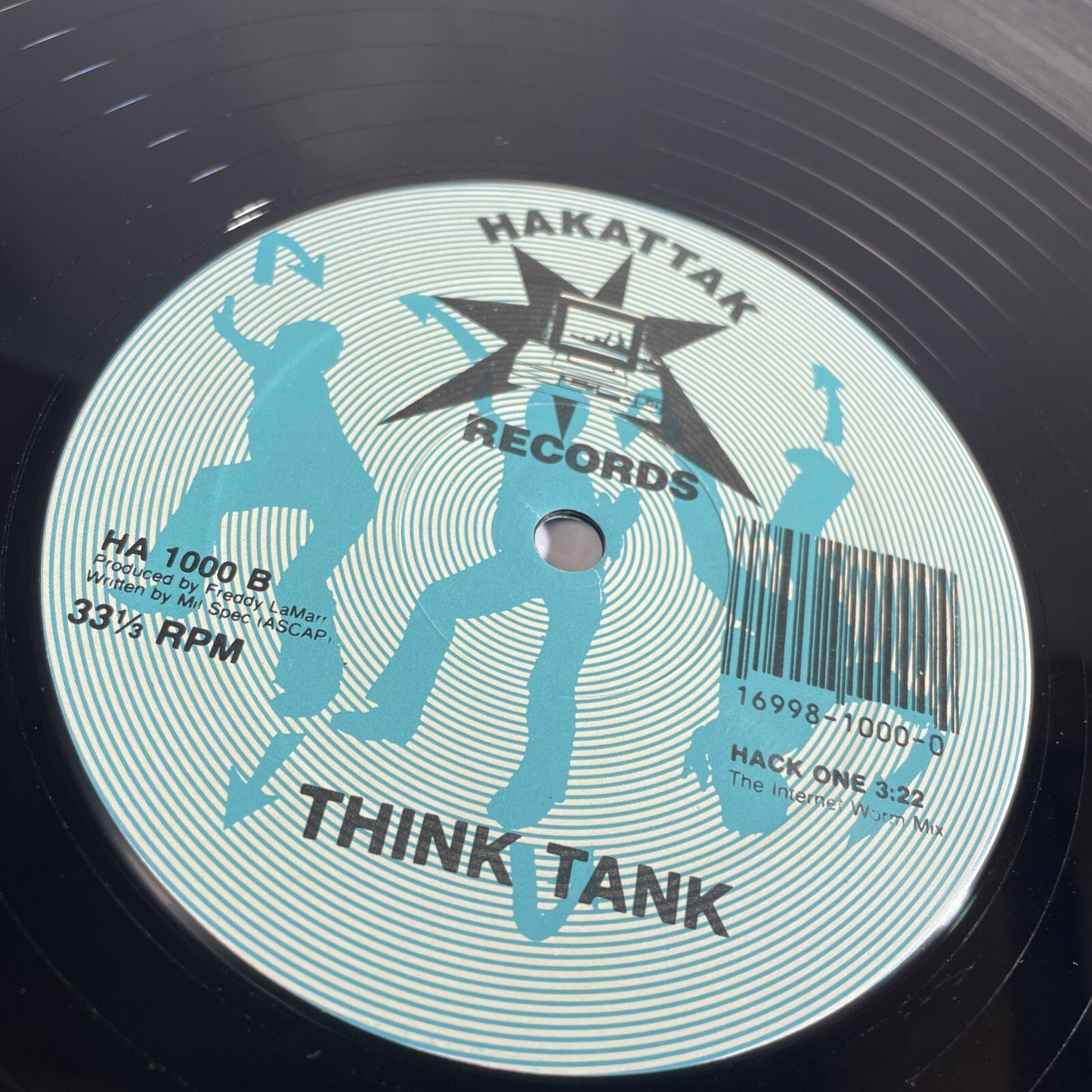 THINK TANK - 12" - A Knife & A Fork/ Hack One - Hakattak HA 1000 - VG