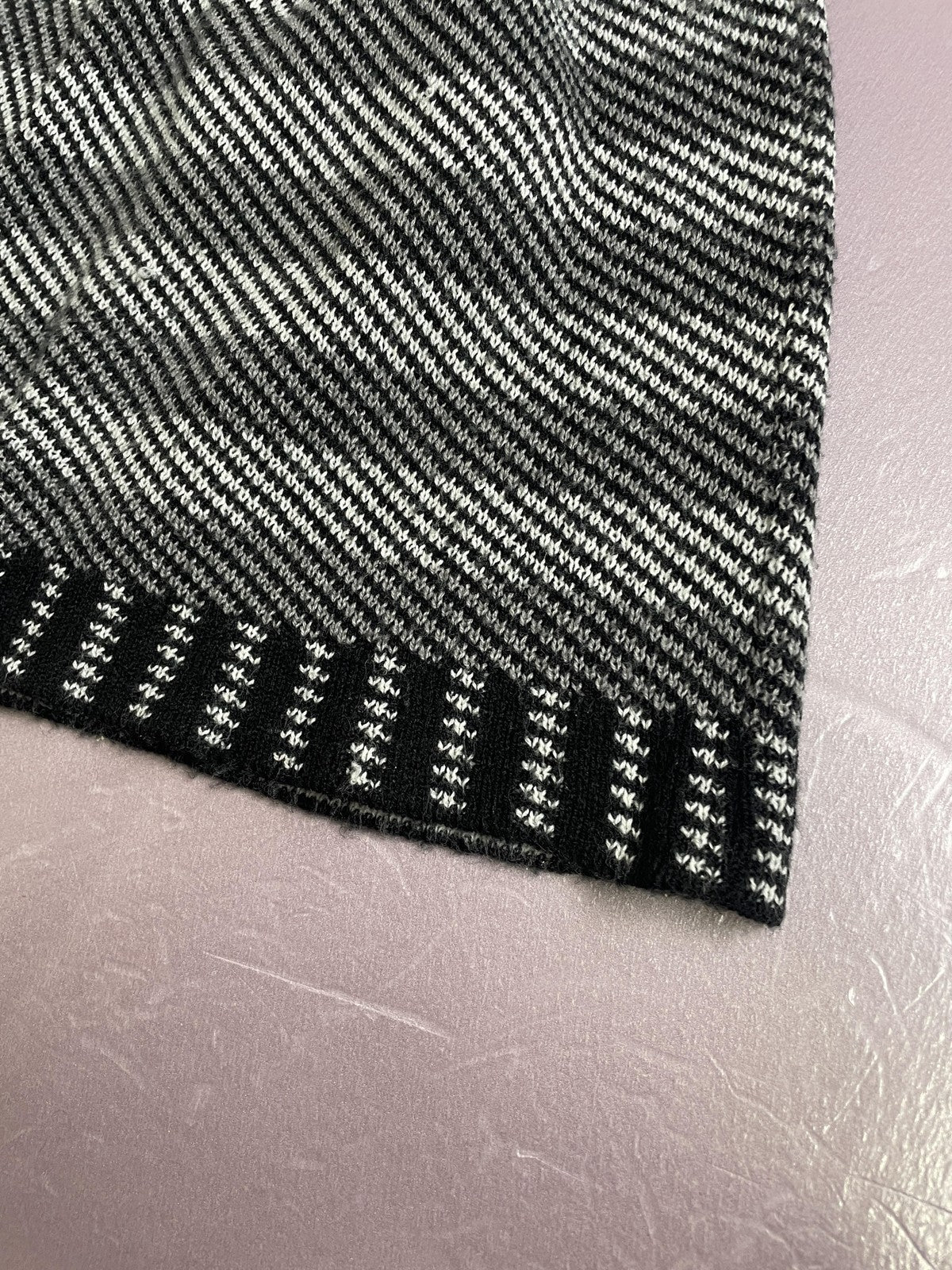 Say What Demanding Sweater Dress Womens Small Black White Cowl Neck Belted