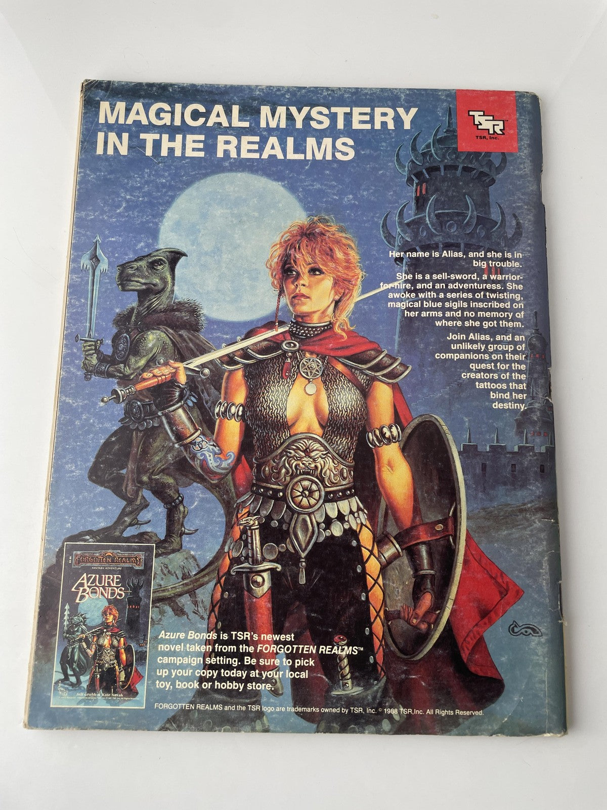 Vintage Dragon Magazine #140 Dec 1988 TSR D&D Elmore Cover Forgotten Realms
