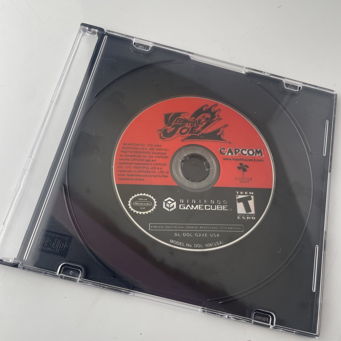 Viewtiful Joe 2 (Nintendo GameCube, 2004) Disc only Tested and Working