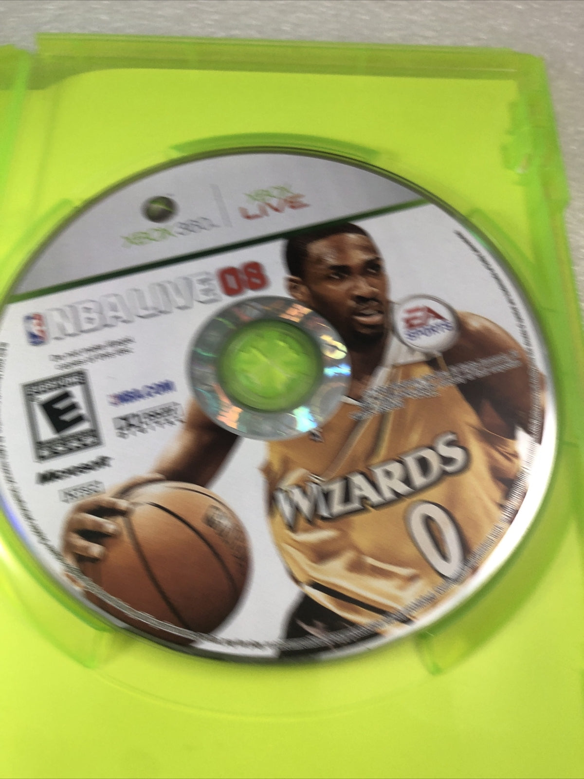 NBA Live 09 (Microsoft Xbox 360, 2008) Basketball Game Complete CIB good
