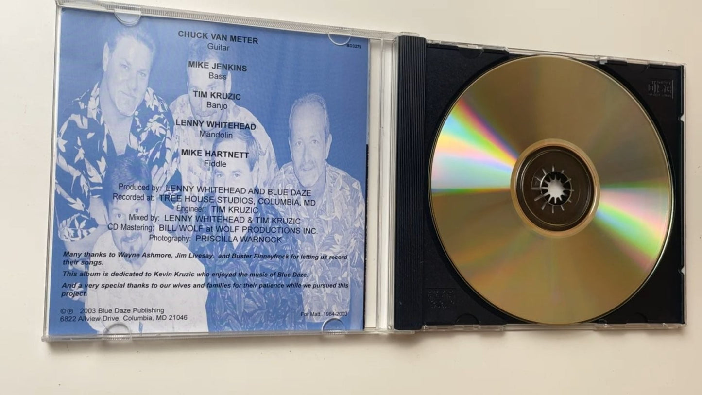 Blue Daze - World of Dreams CD 2003 Promo Bluegrass RARE COUNTRY CD LOCAL