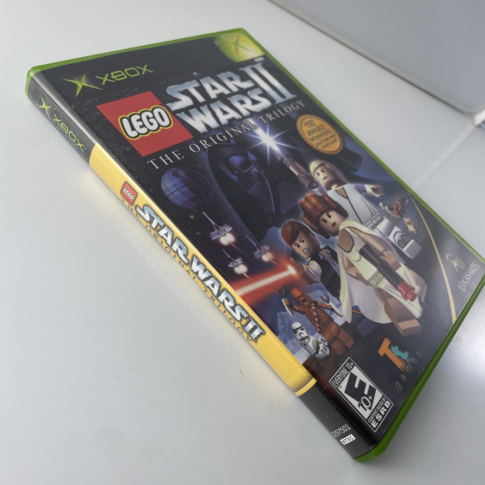 LEGO Star Wars II - The Original Trilogy (Xbox, 2006) No Manual Tested VG Disc
