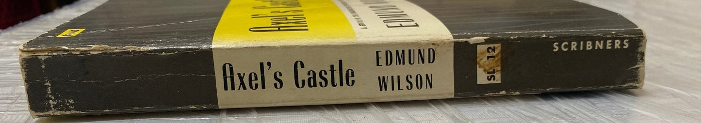 Axel's Castle Edmund Wilson 1959 Reissue Literary Criticism Scribners