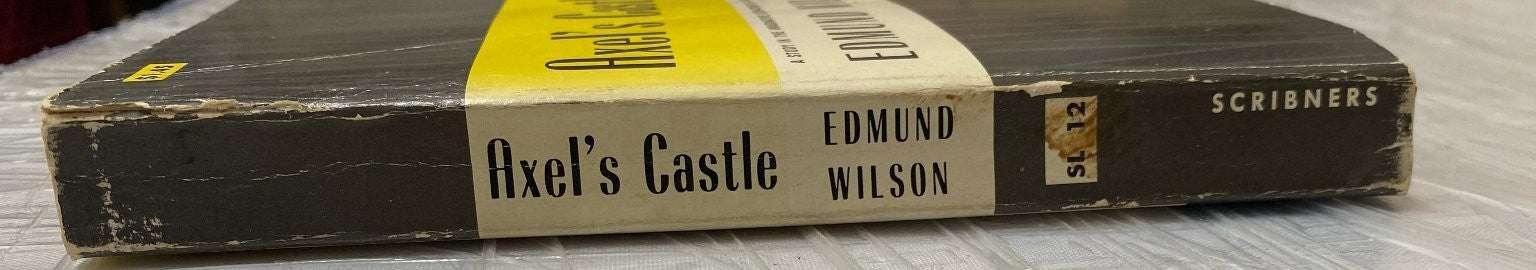 Axel's Castle Edmund Wilson 1959 Reissue Literary Criticism Scribners
