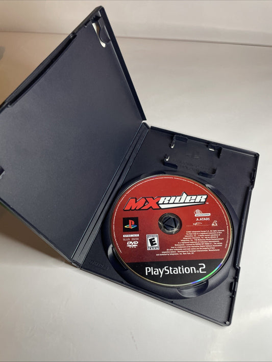 MX Rider PS2 PlayStation 2 - No Manual - Atari - Fast Shipping Retro Dirt Bike