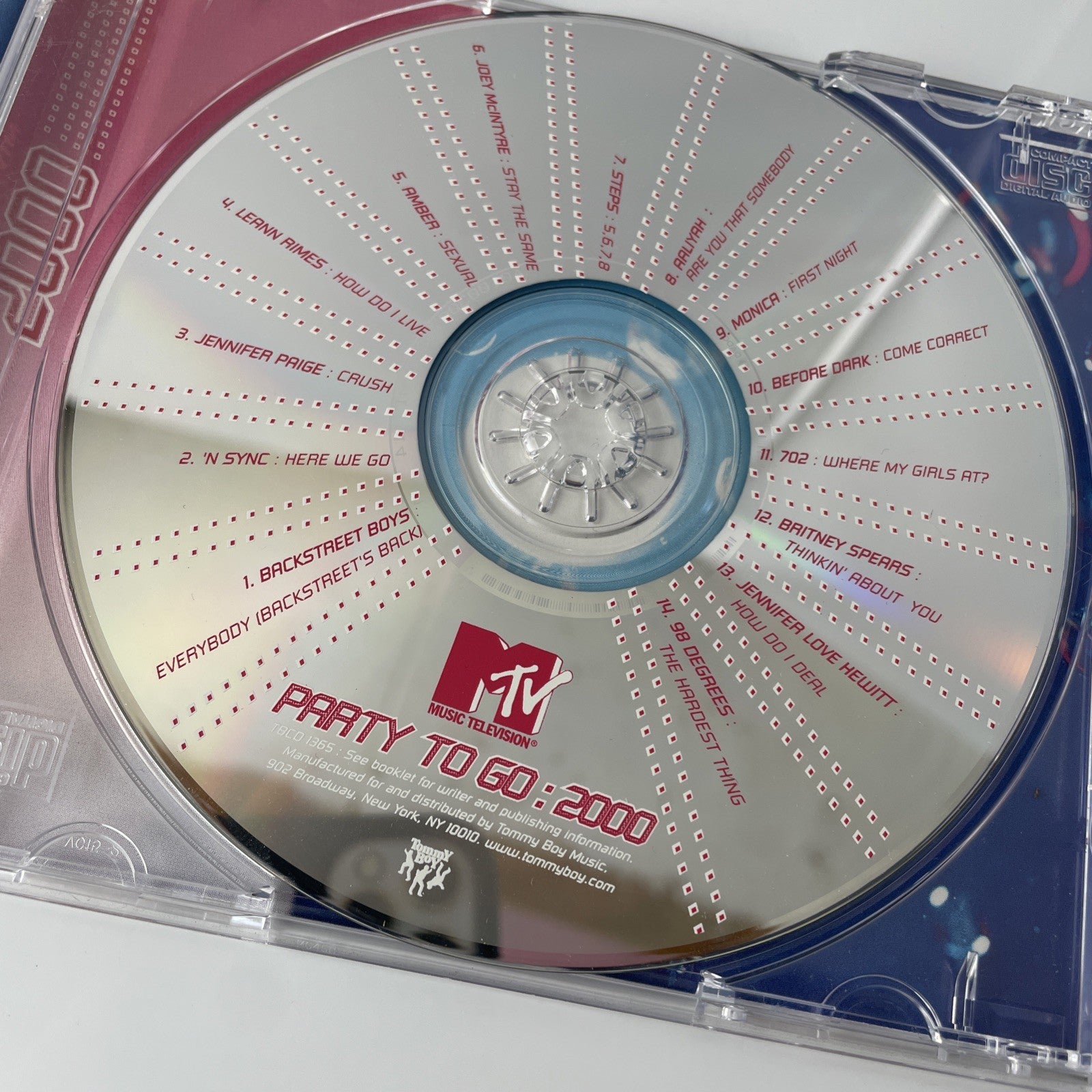 MTV Party to Go by Various Artists (CD, Dec-1999, Tommy Boy) Y2k Compilation
