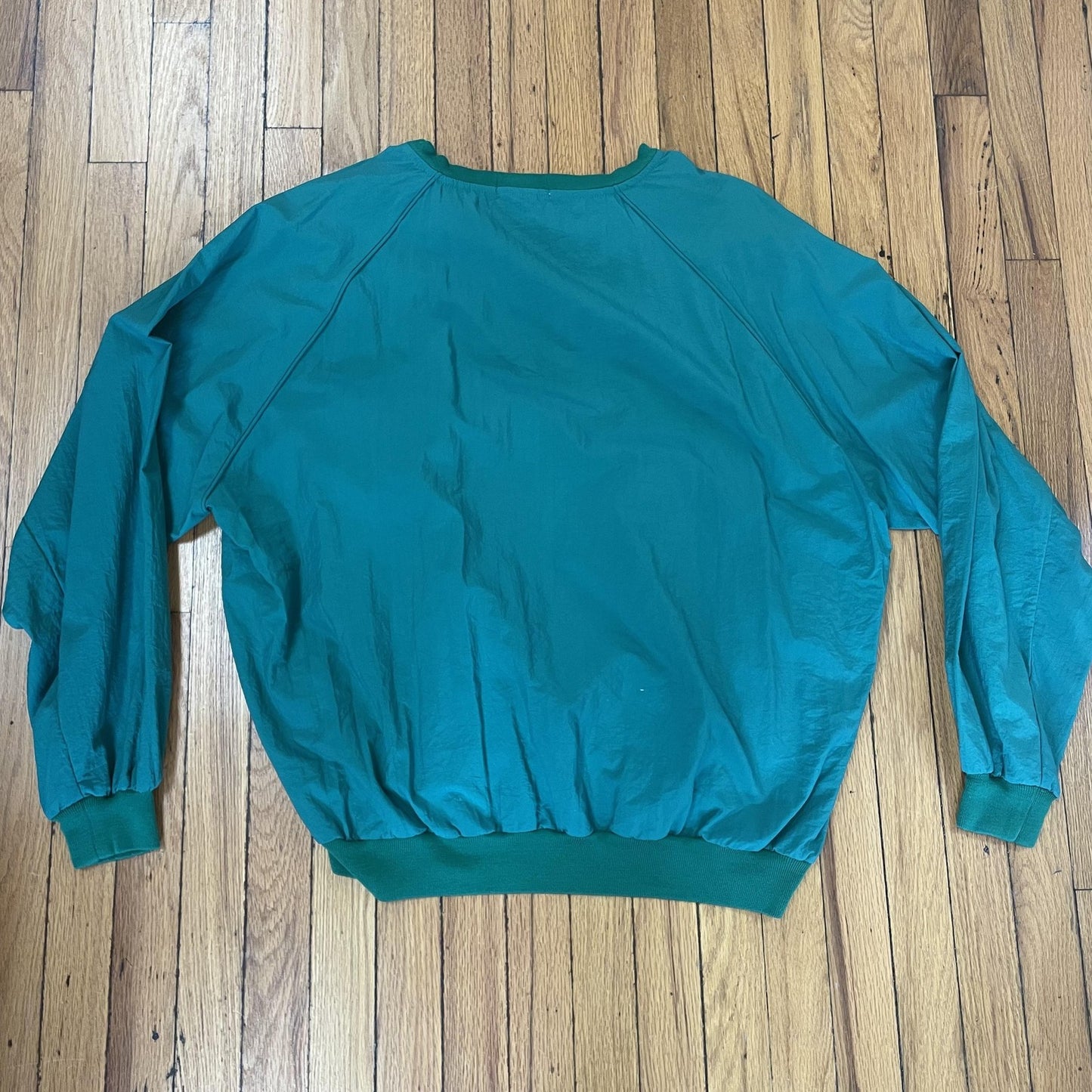 Vintage Kool Windbreaker Pullover Mens XL Green Nylon The Kool Challenge 90s