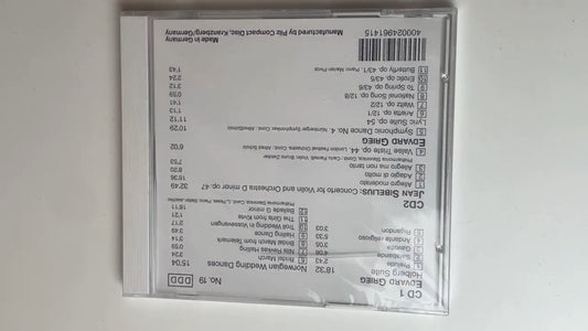 Edward Grieg - Holberg Suite / Norwegian Wedding Dances CD 1990 Classical Pilz