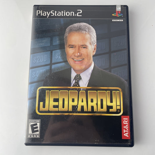 Jeopardy! PS2 PlayStation 2 CIB With Top Seal Sticker. No Wrap See Pics