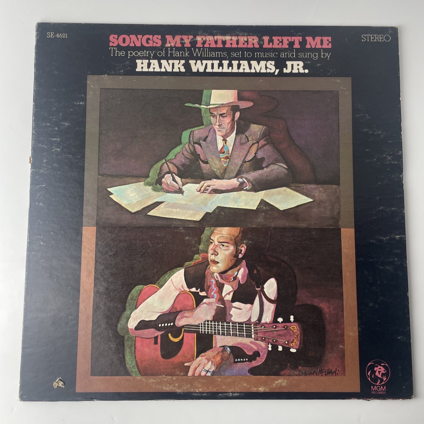 Hank Williams Jr. Songs My Father Left Me MGM Records SE-4621 1969 Vinyl LP