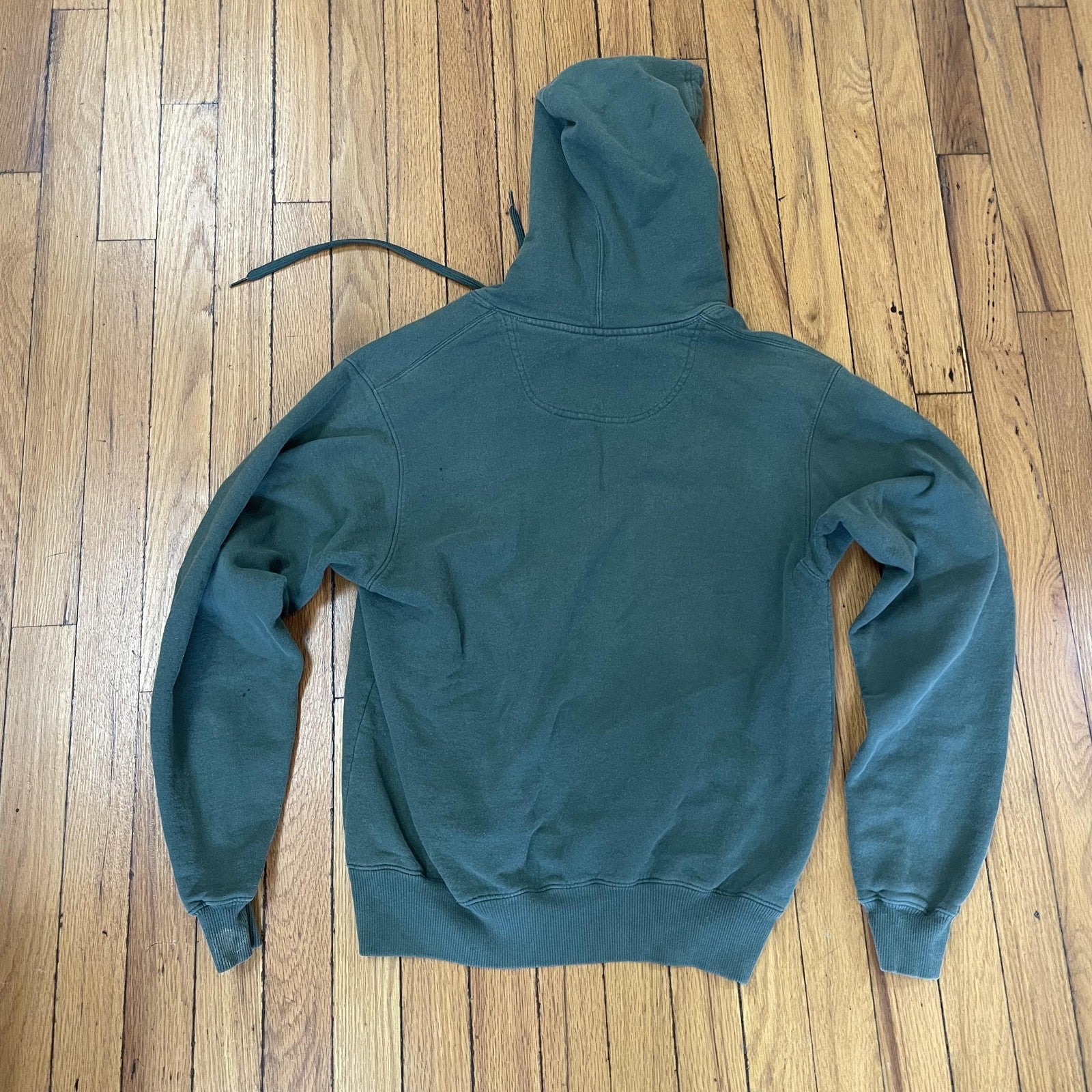 Champion Eco Hoodie Mens Small Pullover Sweatshirt Kangaroo Pocket Athletic