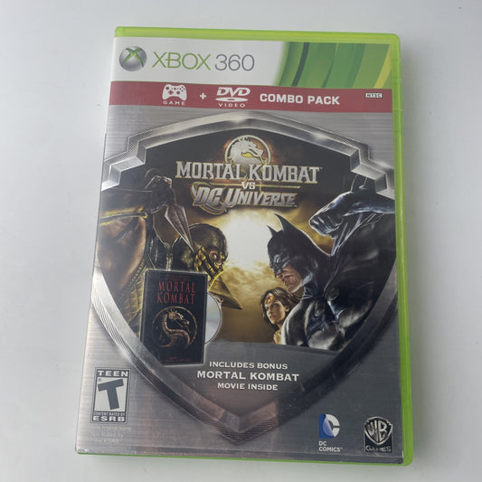 Mortal Kombat Vs. DC Universe Platinum Hits - Microsoft Xbox 360 Authentic