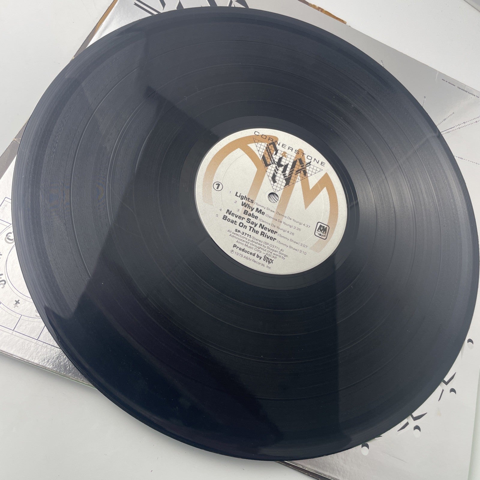 Styx - Cornerstone Vinyl LP Album 1979 A&M Records SP-3711