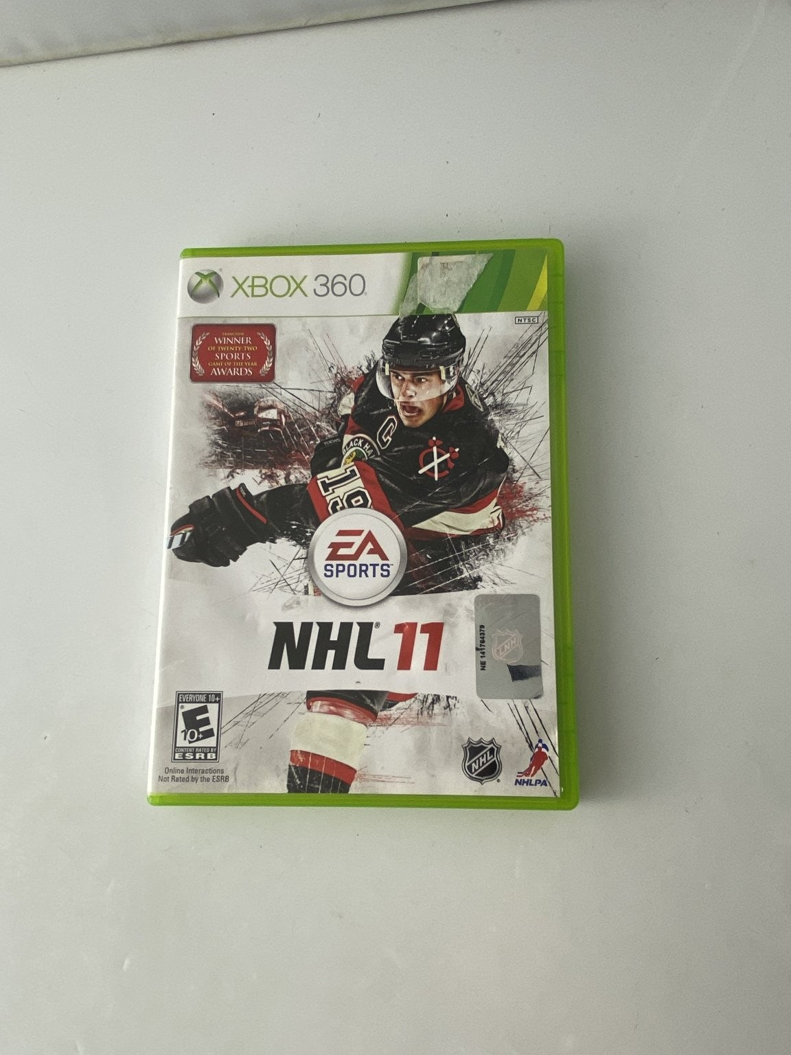 NHL 11 Xbox 360 Video Game Hockey Sports EA Sports Multiplayer