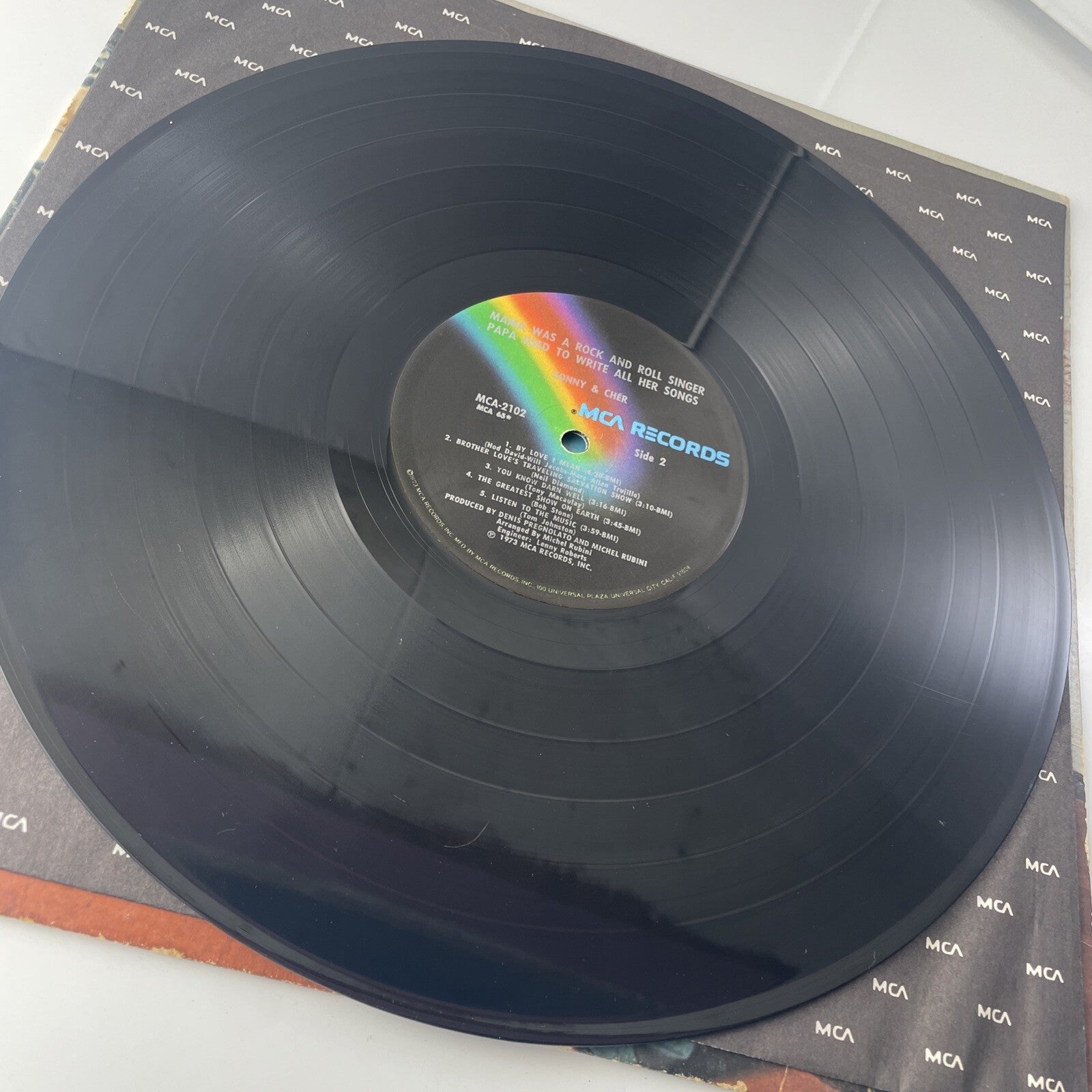 SONNY & CHER Mama was a Rock & Roll Singer Papa used to Write All their Songs LP