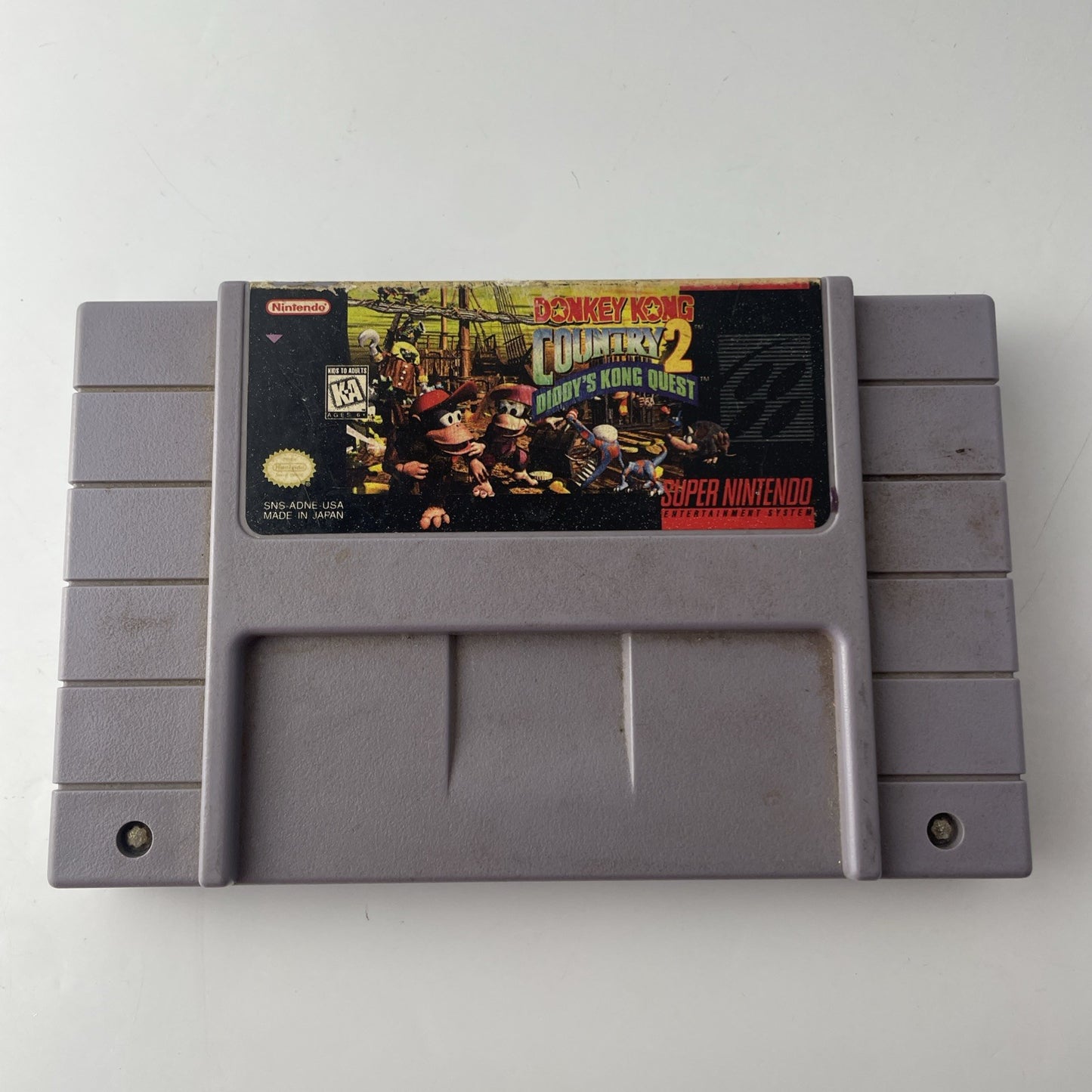 Donkey Kong Country 2 Super Nintendo SNES Authentic Tested And Working Cart Only