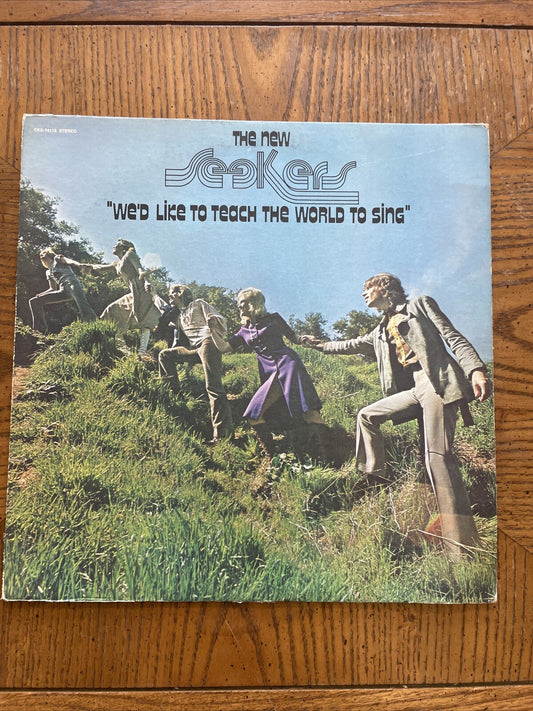 ORIGINAL Vinyl LP THE NEW SEEKERS "WE'D LIKE TO TEACH THE WORLD TO SING"