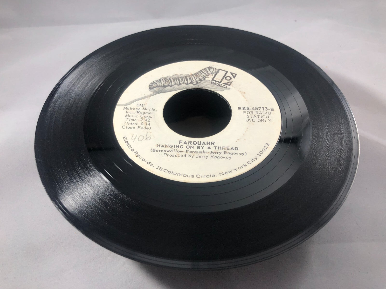 Fabulous Farquahr Some Kind OF God/Hollywood 45 RPM Verve Forecast Records G+
