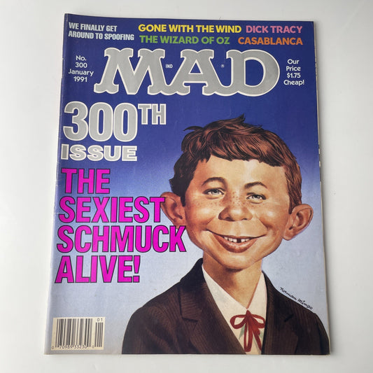 MAD Magazine #300 January 1991 "300th Issue"