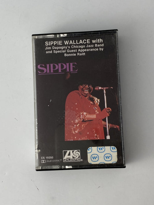 Sippie Wallace with Jim Dapogny's Chicago Jazz Band Cassette 1982 Atlantic