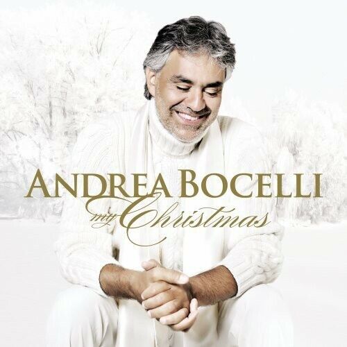 My Christmas - Audio CD By Andrea Bocelli - GOOD Vintage Holidays Piano Music