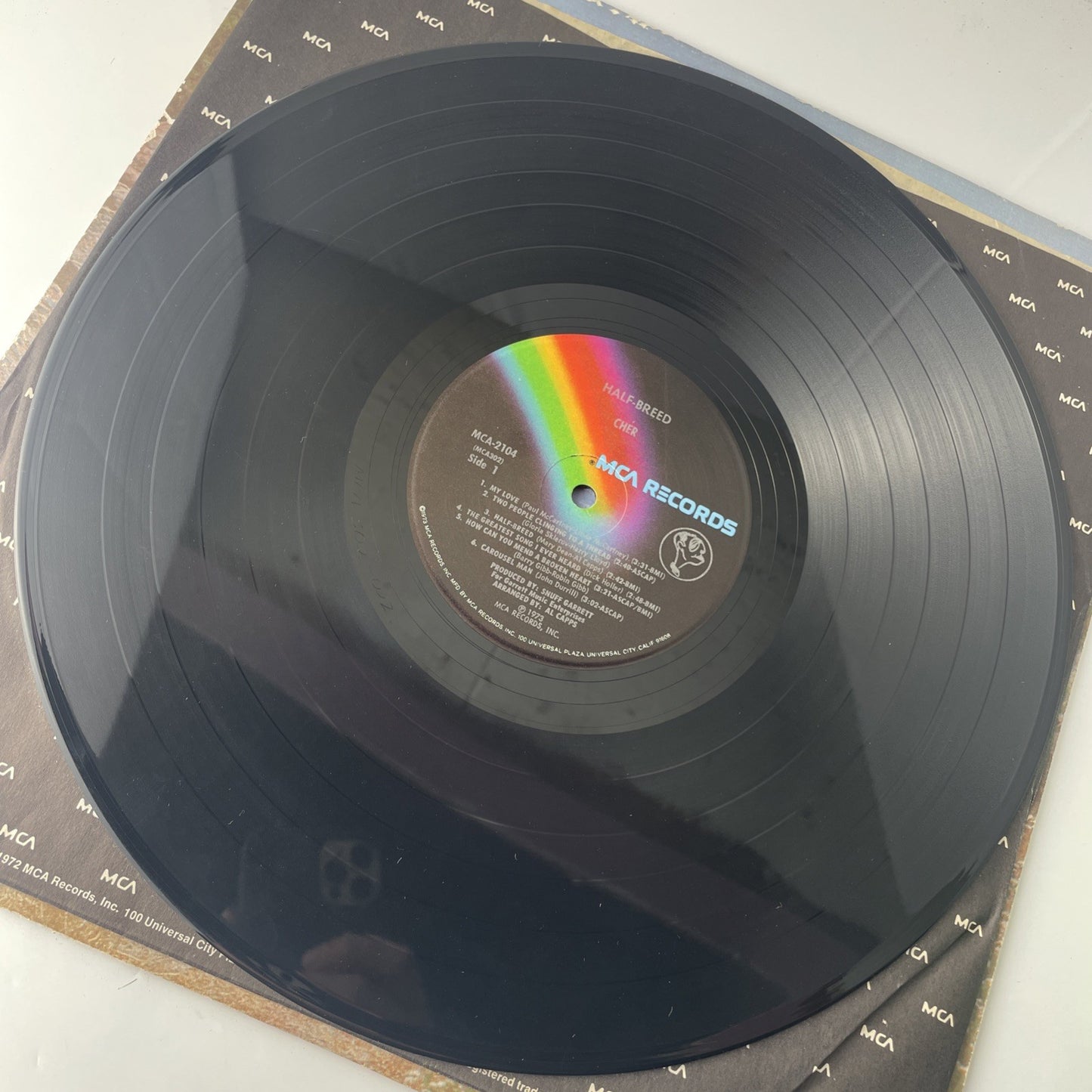 Cher - Half-Breed Vinyl LP - 1973 First Press - MCA Records MCA-2104