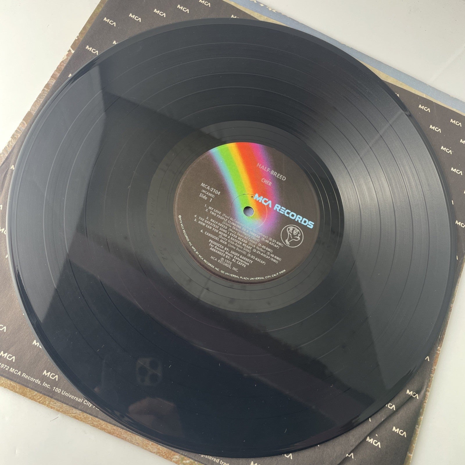 Cher - Half-Breed Vinyl LP - 1973 First Press - MCA Records MCA-2104