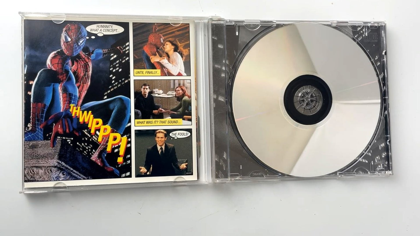 Spider-Man Soundtrack CD 2002 Limited Edition 3D Insert Rock OST Sony