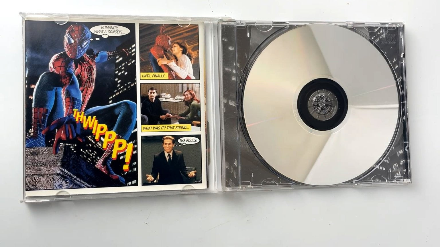 Spider-Man Soundtrack CD 2002 Limited Edition 3D Insert Rock OST Sony