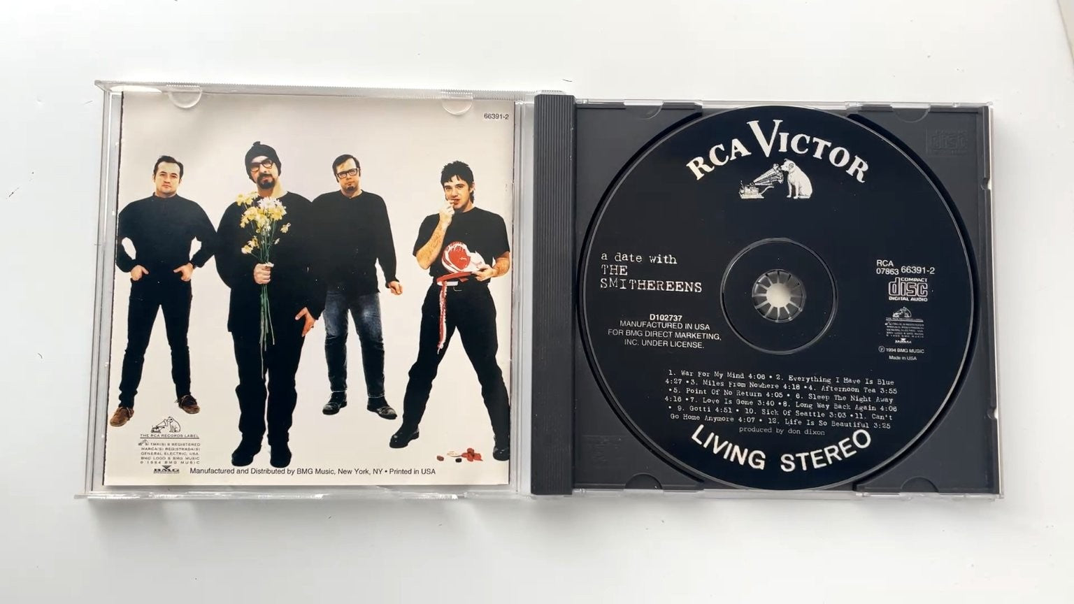 The Smithereens - A Date With The Smithereens CD 1994 Rock RCA Victor