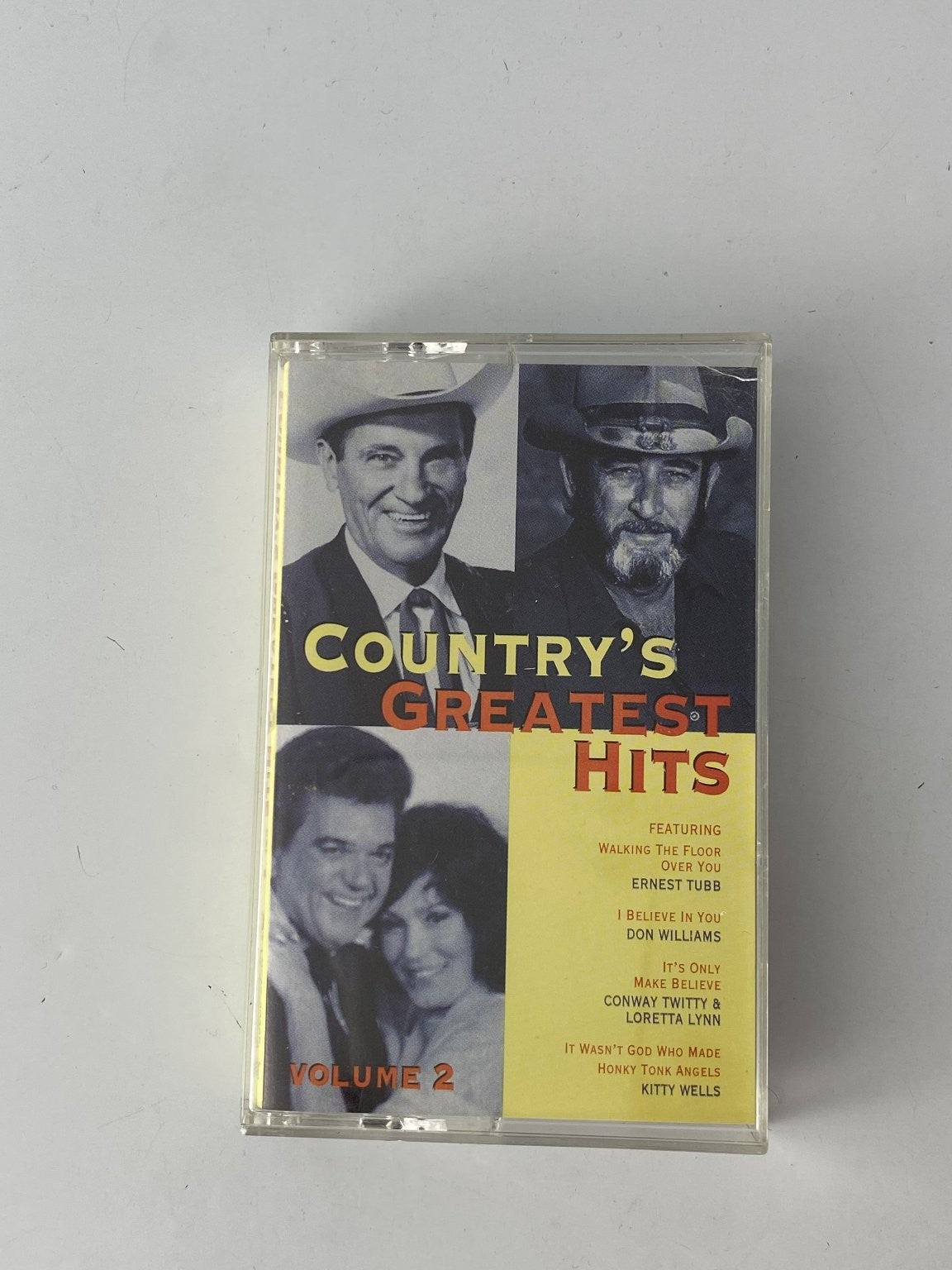 Various - Country's Greatest Hits Volume 2 Cassette 1993 MCA Records