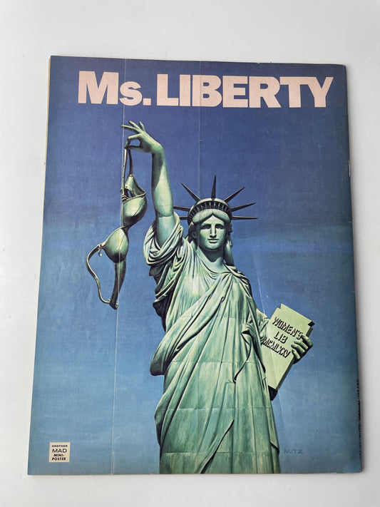 Vintage MAD Magazine No. 175 June 1975 Humor Satire Alfred E. Neuman Mini Poster