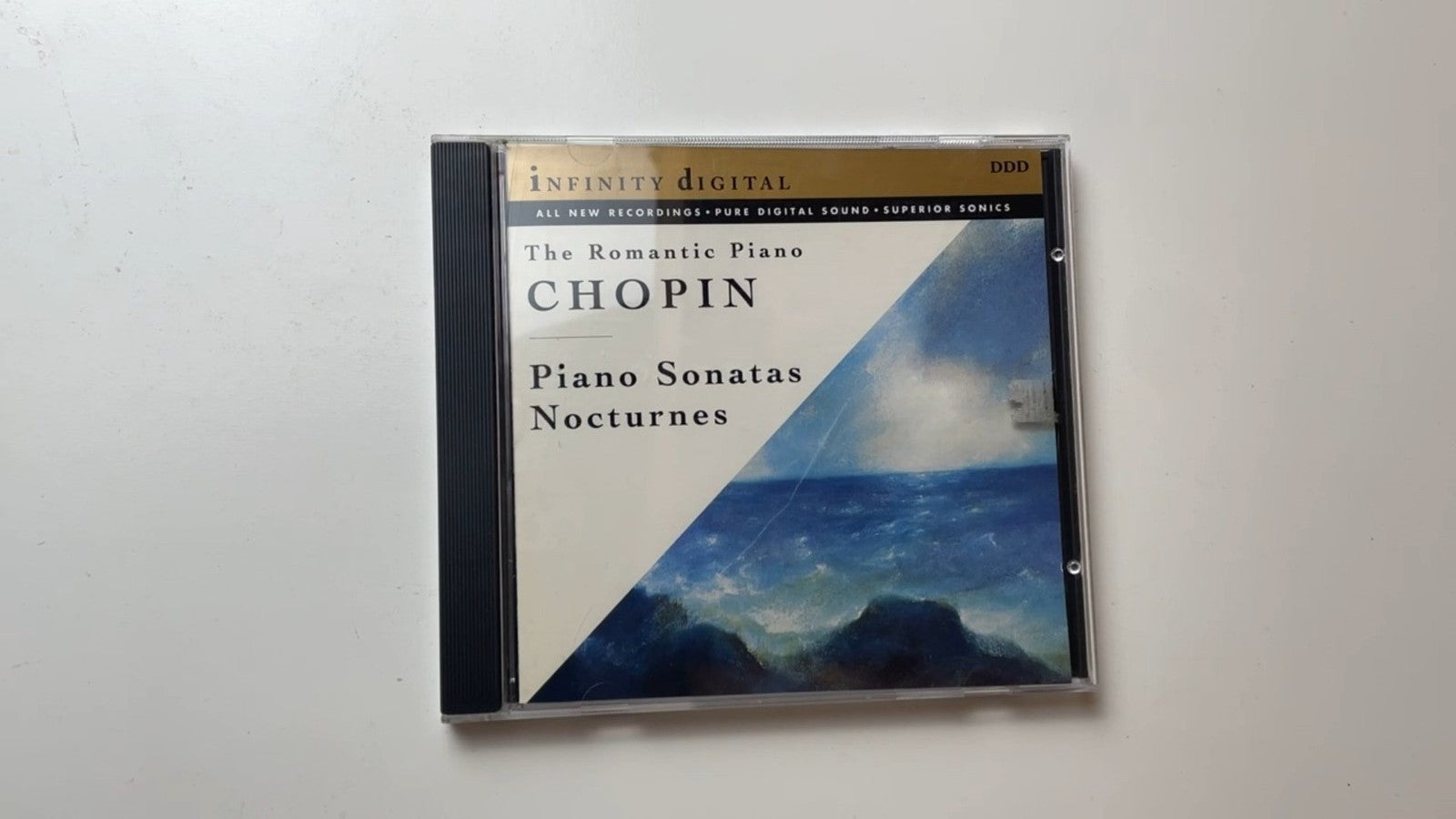 Chopin - The Romantic Piano CD 1994 Infinity Digital Classical QK64373