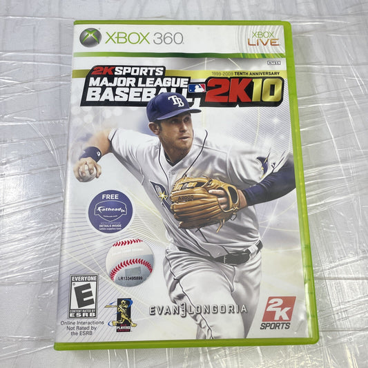 Major League Baseball 2K10 (Microsoft Xbox 360, 2010) Tested