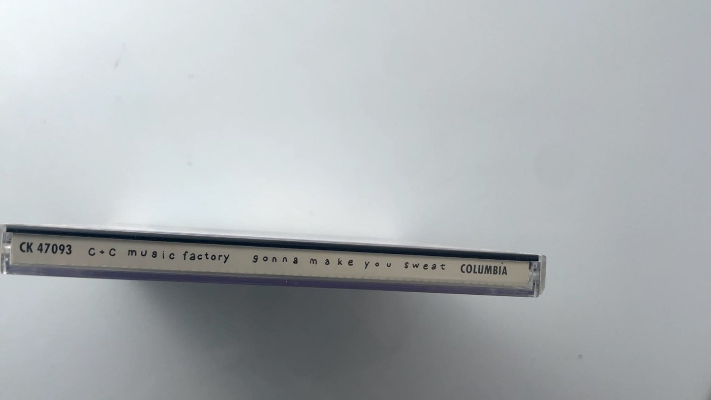 C+C Music Factory - Gonna Make You Sweat CD 1990 Dance Pop Columbia