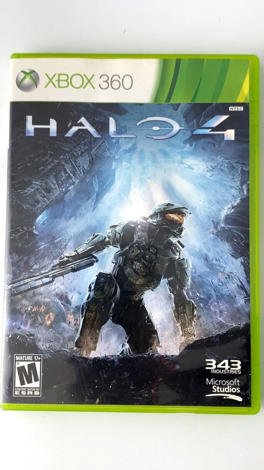 Halo 4 Xbox 360 Video Game Multiplayer 2-Disc Set