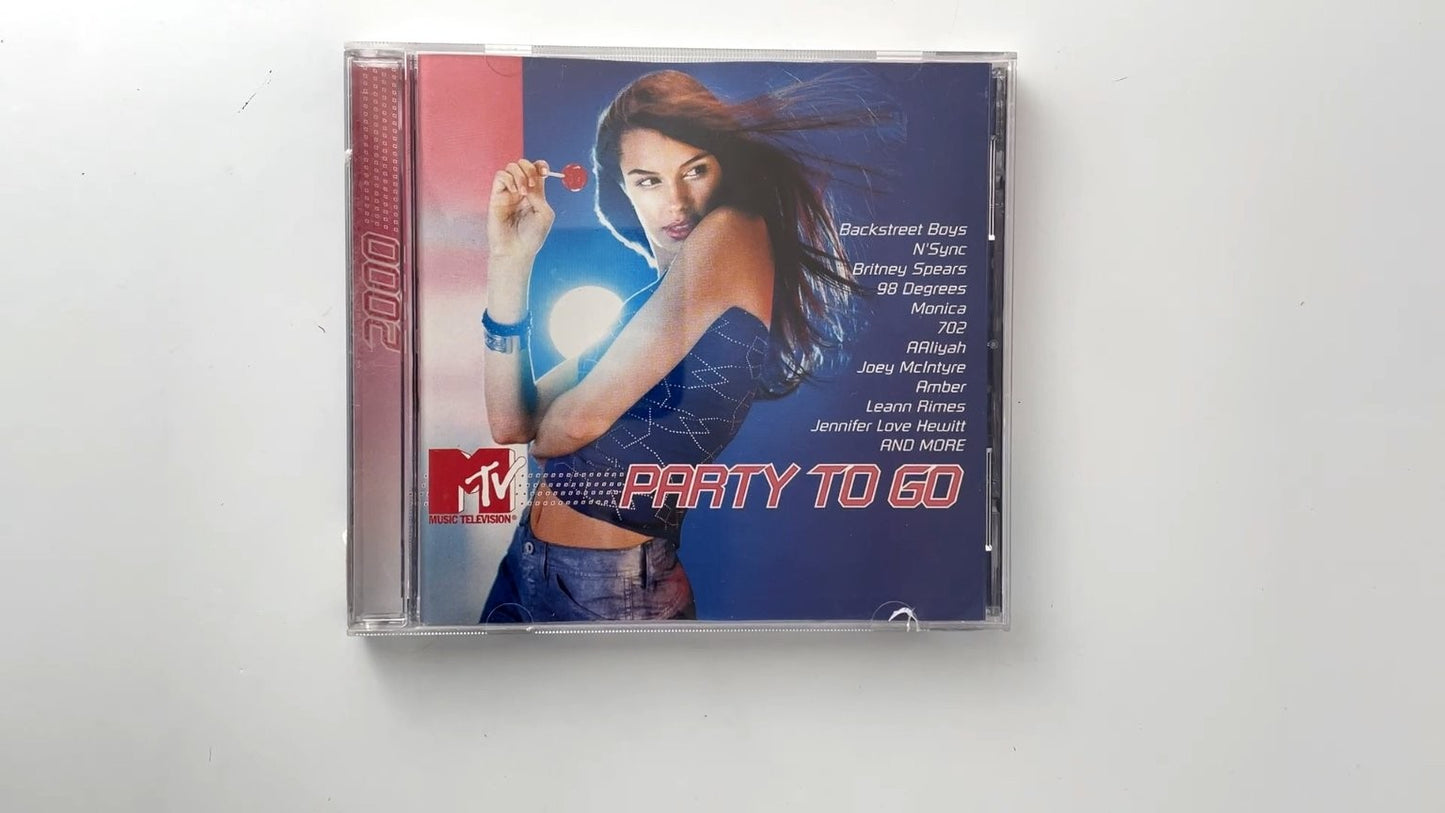 Various Artists - MTV Party To Go 2000 CD 1999 Pop Hip-Hop Tommy Boy