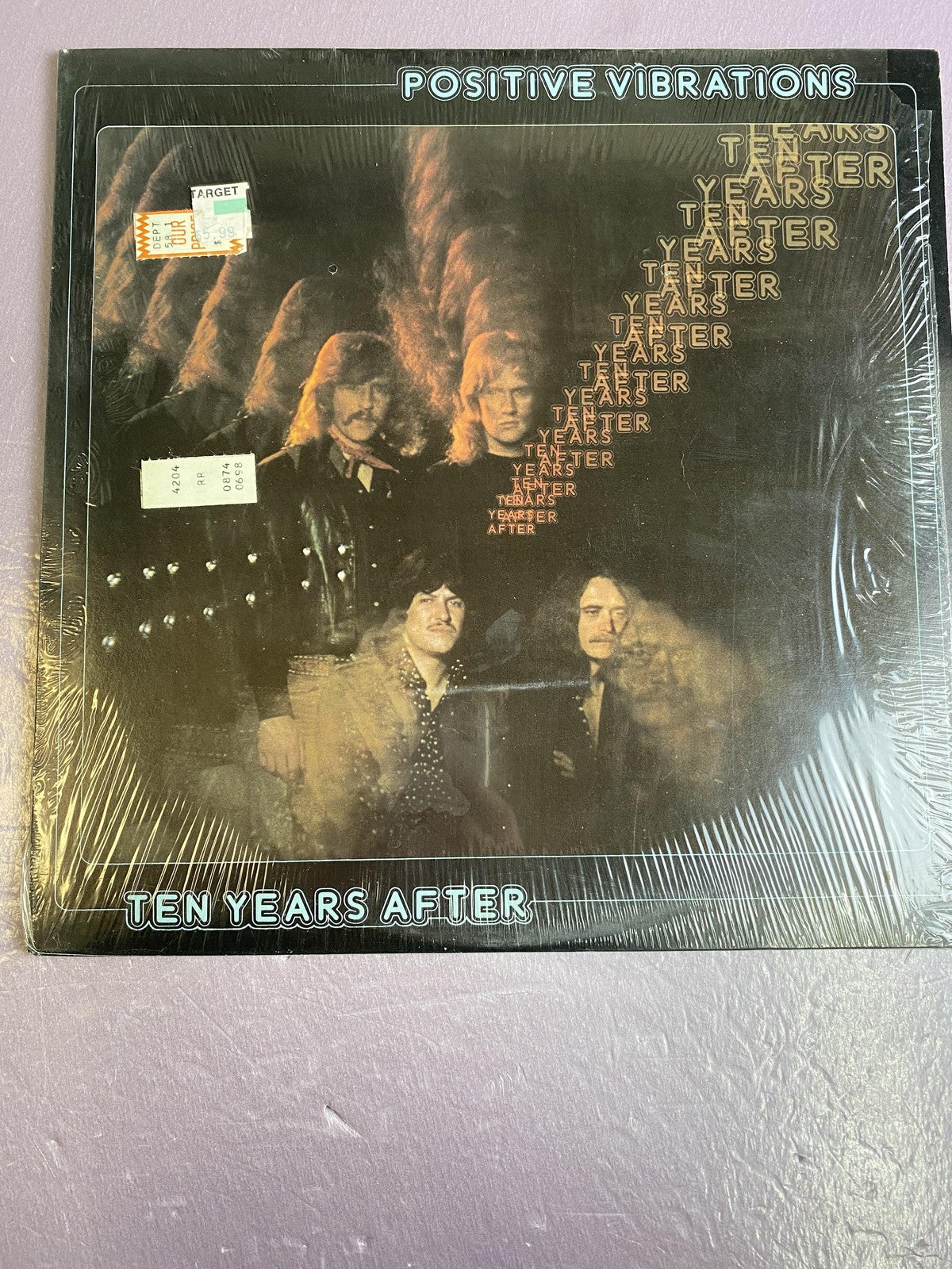 Vintage Ten Years After Positive Vibrations 12" Vinyl LP 1974 Columbia Rock