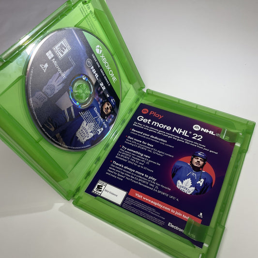 NHL 22 Microsoft Xbox One 2021 Xbox Series X Hockey Game 2022