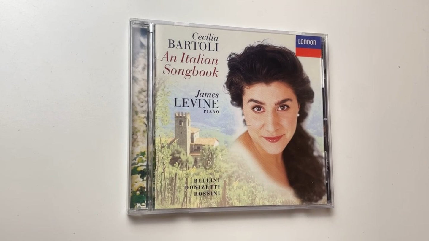 Cecilia Bartoli - An Italian Songbook CD 1997 London Classical Opera