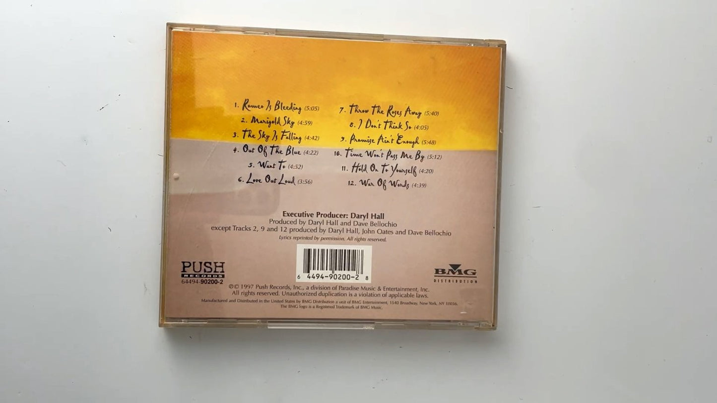 Daryl Hall John Oates - Marigold Sky CD 1997 Pop Rock Push Records