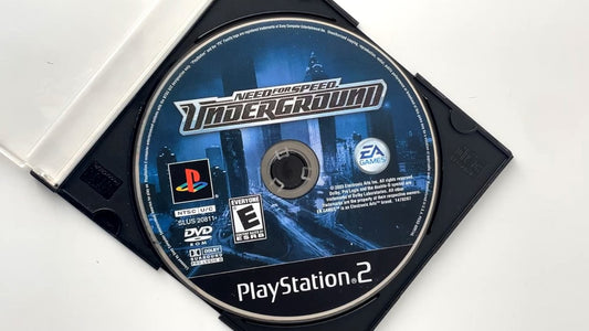 Need for Speed Underground PlayStation 2 Video Game Multiplayer Racing DISC ONLY
