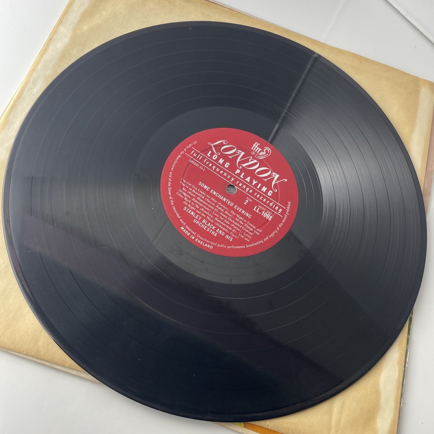 Some Enchanted Evening Stanley Blacky and his Orchestra London LL1098 12" 33 RPM