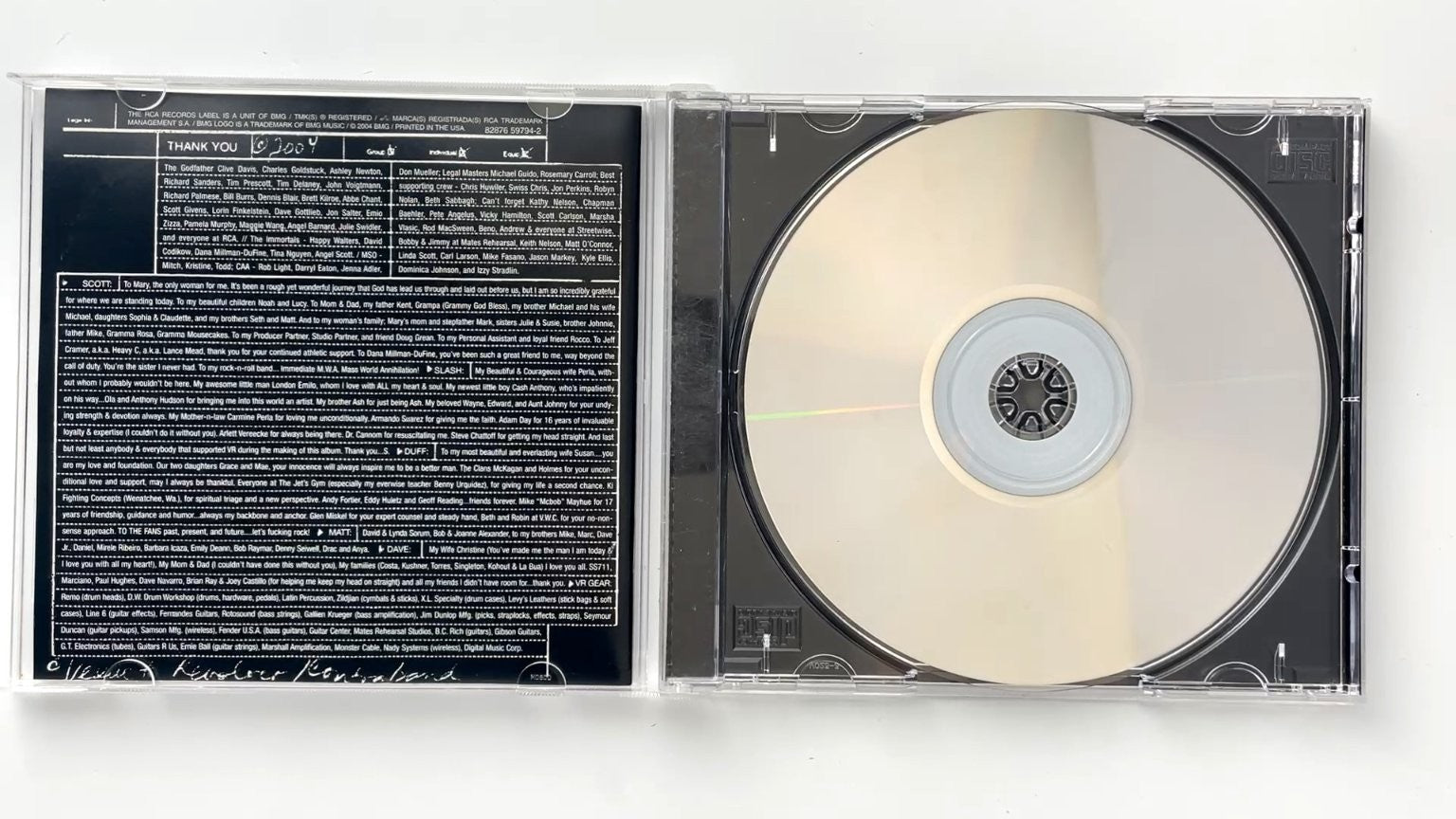 Velvet Revolver - Contraband CD 2004 Rock RCA Label Slash