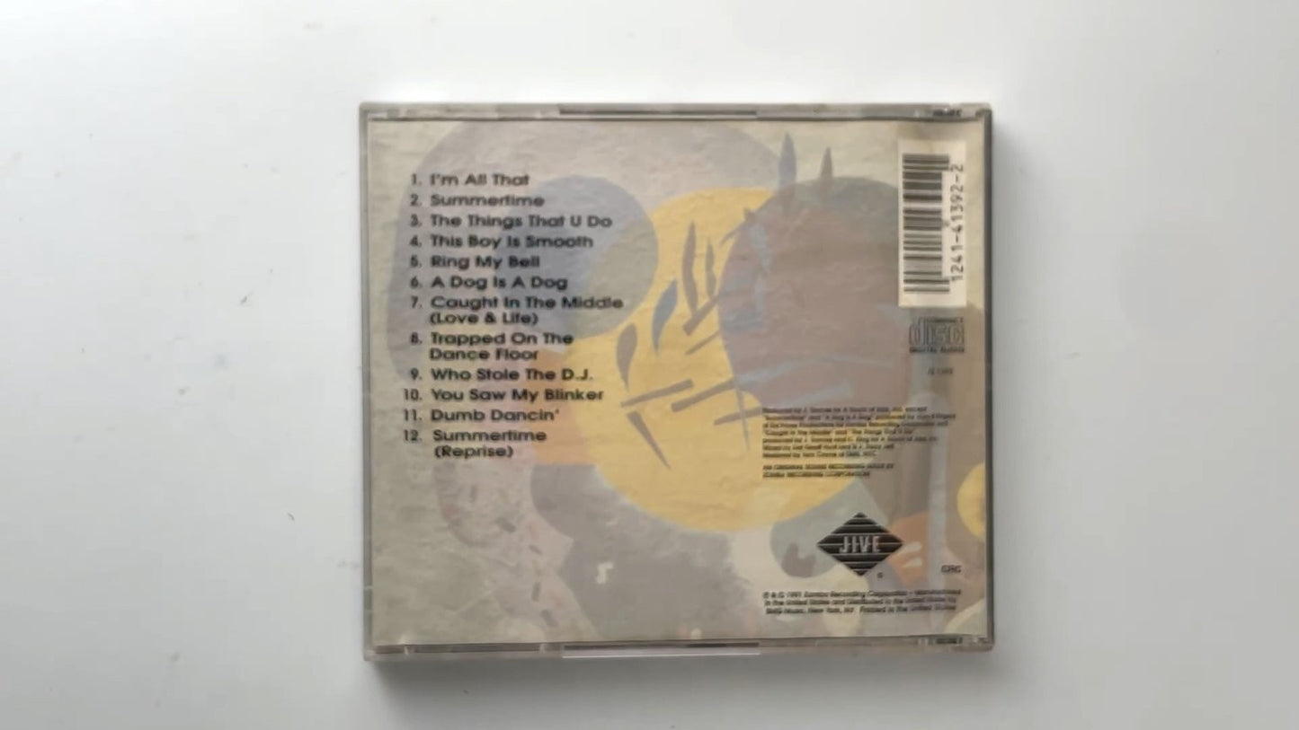 DJ Jazzy Jeff & The Fresh Prince - Homebase CD 1991 Hip Hop Jive