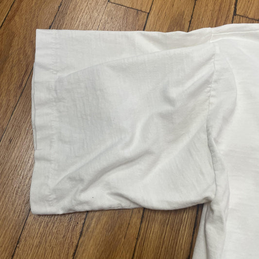 Vintage Gamma Phi Beta Shirt Mens XL White 1995 Fraternity Greek Think Hot 90s