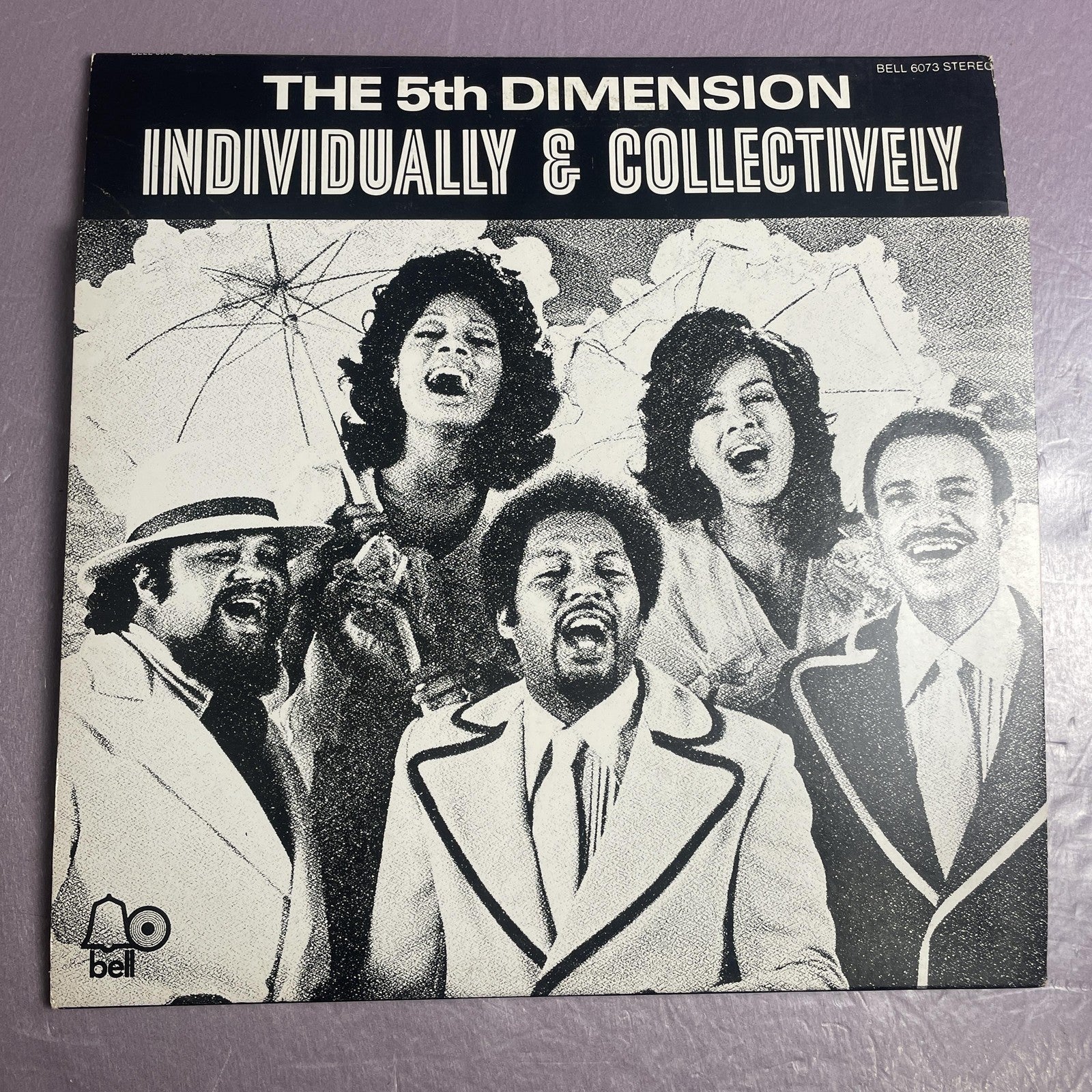 Vintage 5th Dimension Individually & Collectively 12" Vinyl LP 1972 El Pop Soul