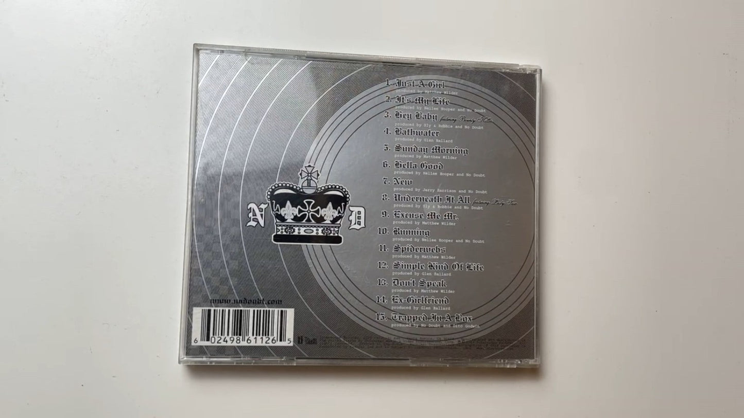 No Doubt - The Singles 1992-2003 CD 2003 Greatest Hits Rock Interscope