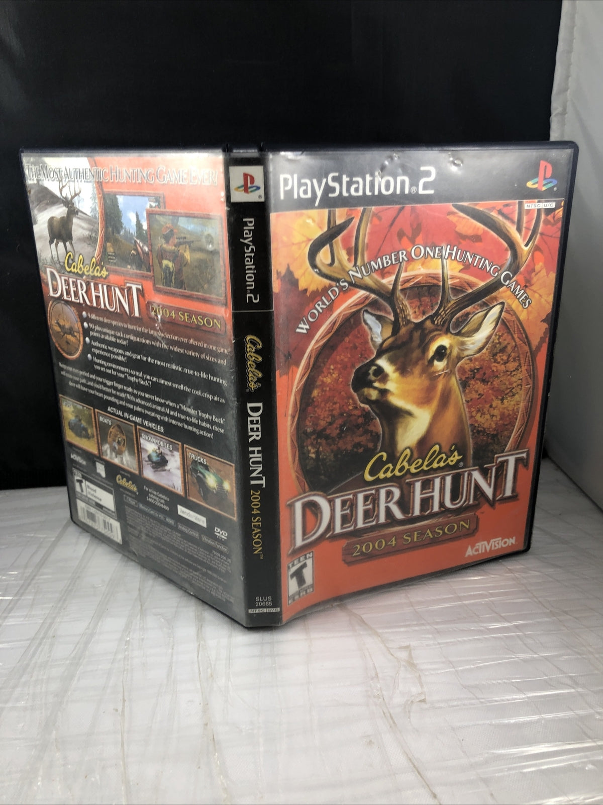 Cabelas Deer Hunt 2004 Season Opener PS2 PlayStation2, Complete W/ Case & Manual